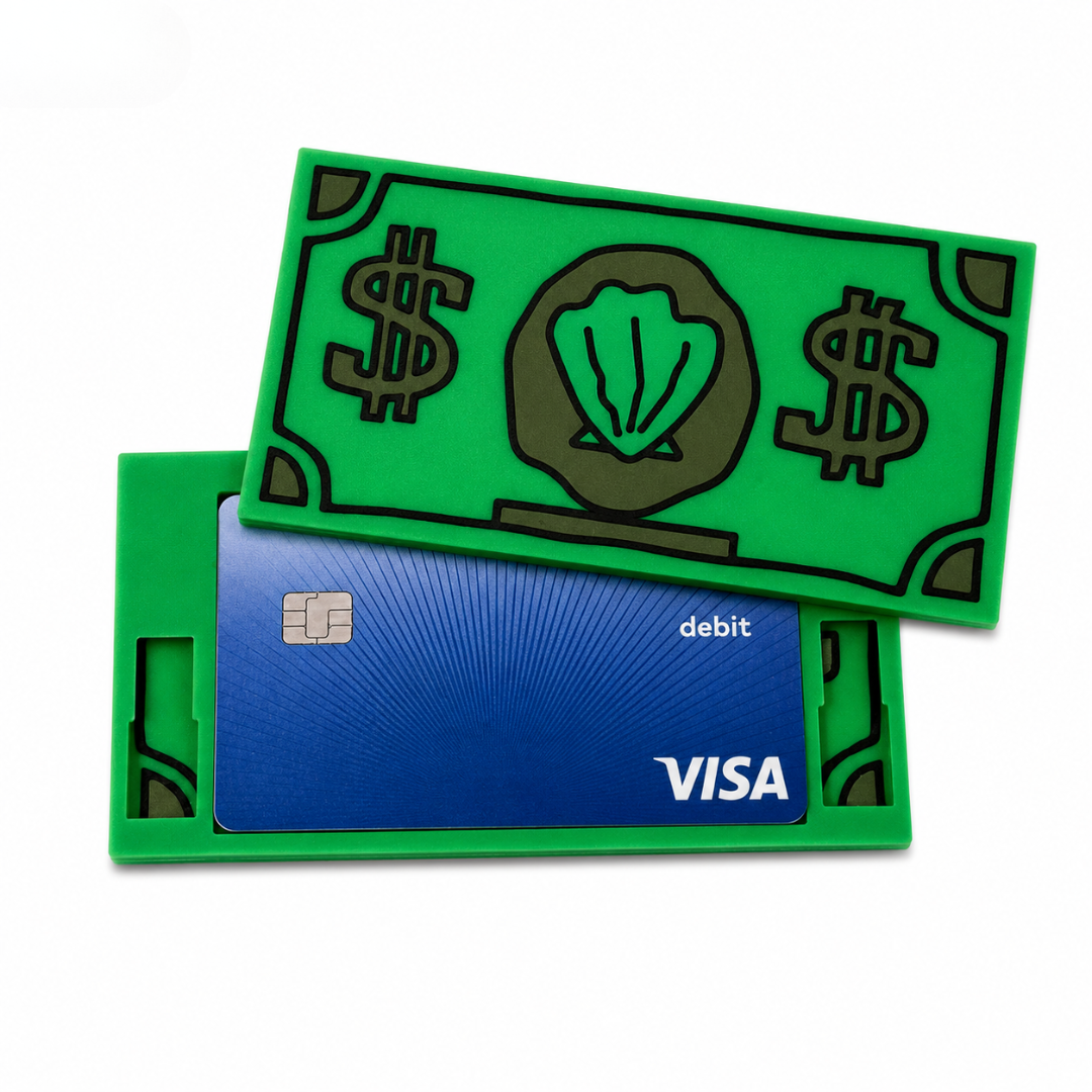 ClamPay™ Tap to Pay Shell Dollar